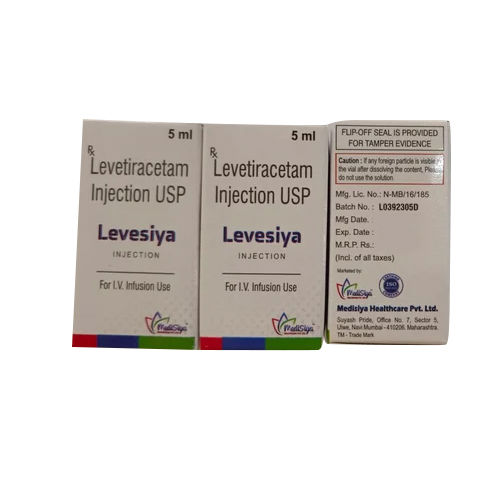 5Ml Levetiracetam Injection Usp - Color: White