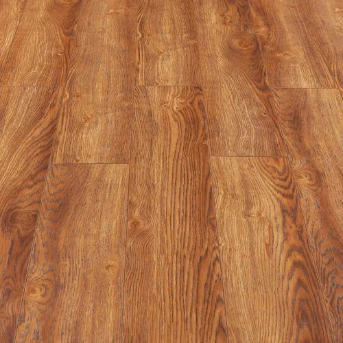 Ego Easy Wooden Laminate Flooring - 1212*195*8.3mm Brown Color 8mm Thickness Nil Moisture Content Rectangular Shape | Durable for Homes & Commercial Spaces