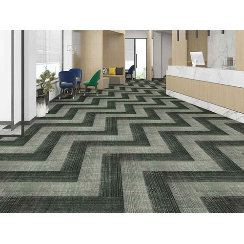 Office Polypropylene Carpet Tiles - Feature: Non-Slip