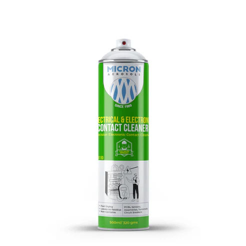 500Ml Electrical Contact Cleaner Spray - Color: Clear