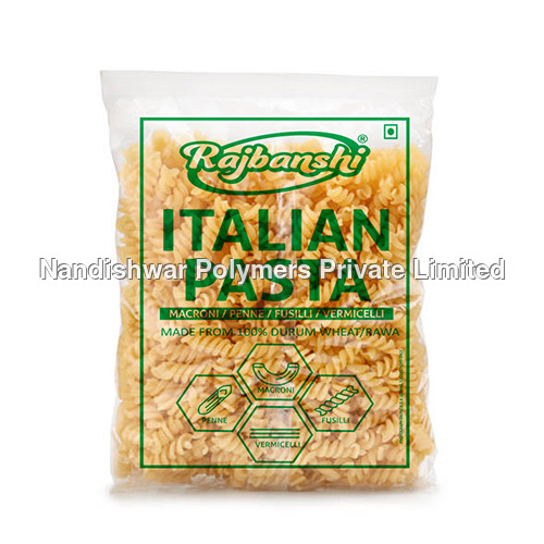 Itaian Pasta Bopp Bag - Color: Transparent