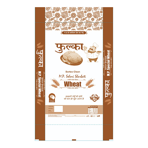 Phulka Wheat Laminated Bag
