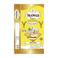 Hmt Rice Printed Laminated Bag - Color: Multicolor