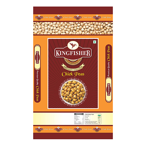 30kg Kingfisher Chick Peas Laminated Bag