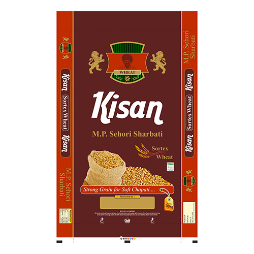 30kg Kisan Wheat Laminated Bag