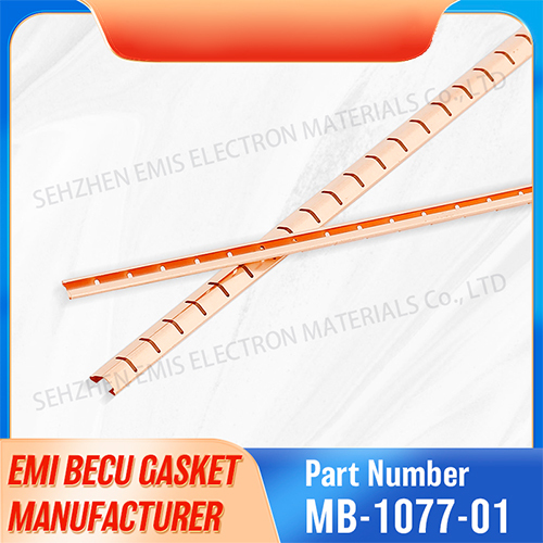 Single Slot Beryllium Copper Fingerstock