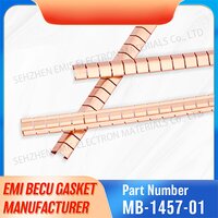 Beryllium Copper  Fingerstock - Color: Bright Finish