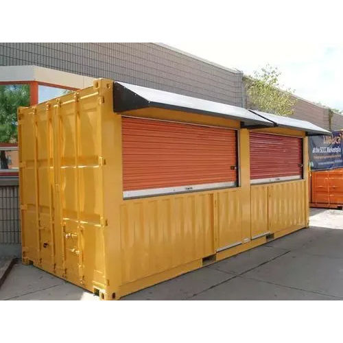 Pvc Modular Portable Shop Container - Color: As Per Requirement