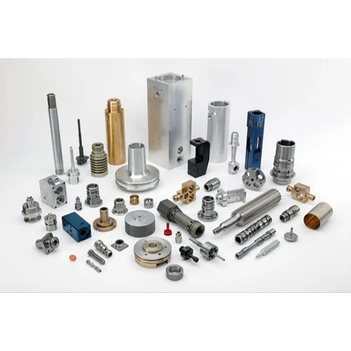 Industrial Cnc Machine Component - Color: Silver