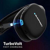 Blaupunkt Wired Black Blaupunkt BH31 Bluetooth Wireless Over Ear Headphones