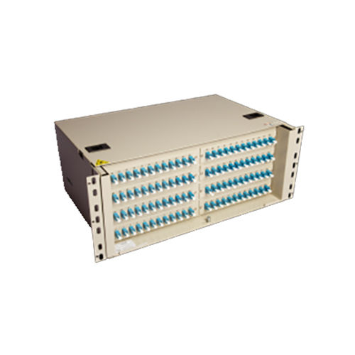 Rack Mount Fiber Management Systems - Color: White