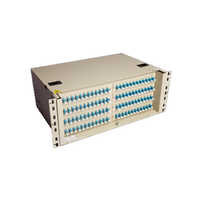 Rack Mount Fiber Management System - Stainless Steel, 150 X 45 X 445mm, White Color, 3.5 Kg Weight, Industrial Use, 50 Hertz Reliability