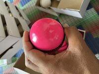 Leather ball Pink Cricket ball