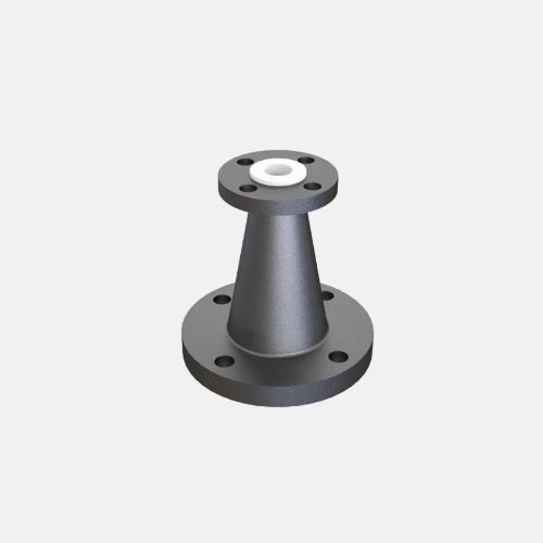 Fluoropolymer And Ptfe  Lined Concentric Reducer - Color: Black