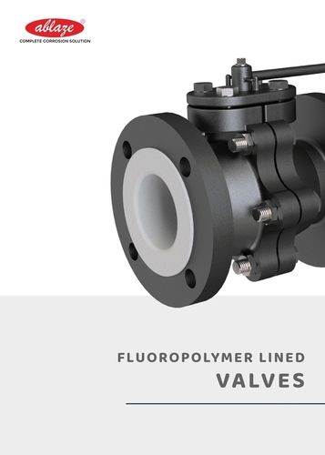 Industrial PTFE Lined Ball Valve