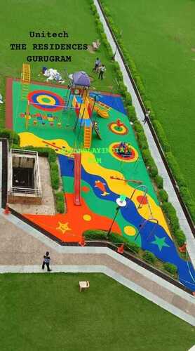 Epdm Granule Flooring - Color: Multi Color