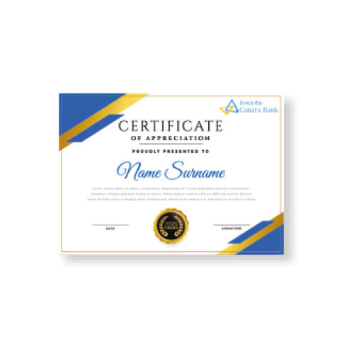 Appreciation Certificates Printing Service