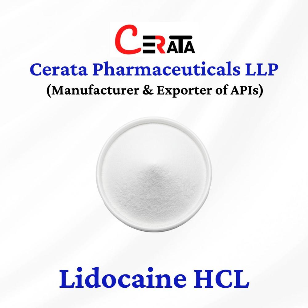 Lidocaine HCL API Powder - CAS No: 73-78-9 Purity: 100% Grade: IP/BP/USP/IH | Shelf Life: 5 Years Storage: Room Temperature Usage: Local Anaesthetic