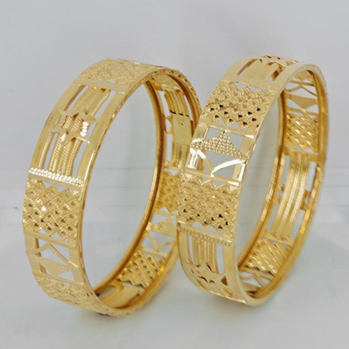 2-3.5 Gold Jadau Bangles