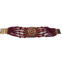 Ladies Gold Jadau Bracelet