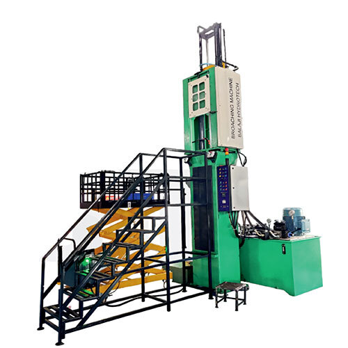 Automatic Vertical Broaching Machine -Pull Type