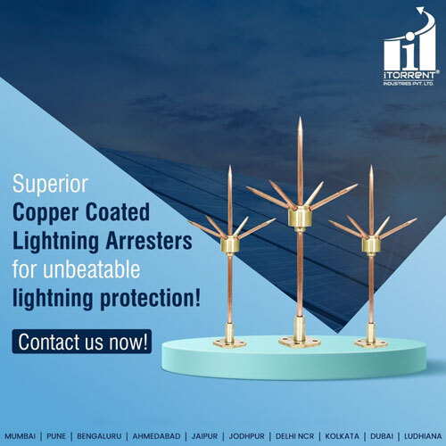 Copper Bonded Conventional Copper Lighting Arrester