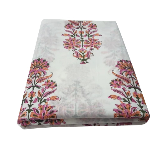 Sanganeri Hand Block Printed Fabric - Fabric Type: Cotton