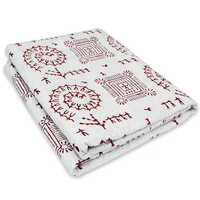 Hand Block Cotton Jaipuri Printed Fabric - Knitted Type: No