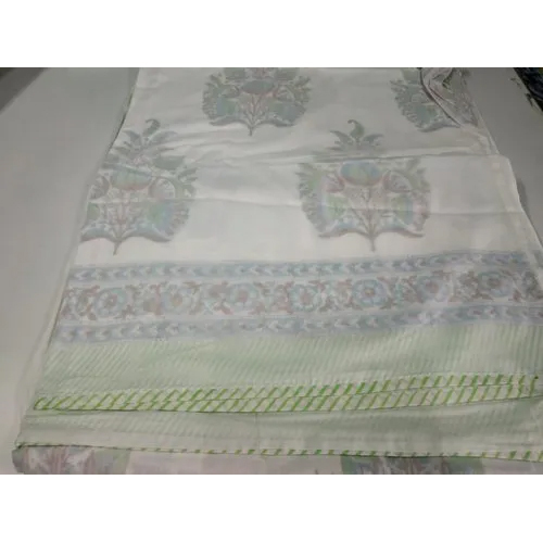 Block Printed Cotton Dohar