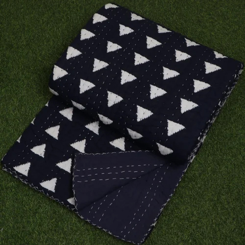 Handmade Printed Quilt - Material: 100% Cotton