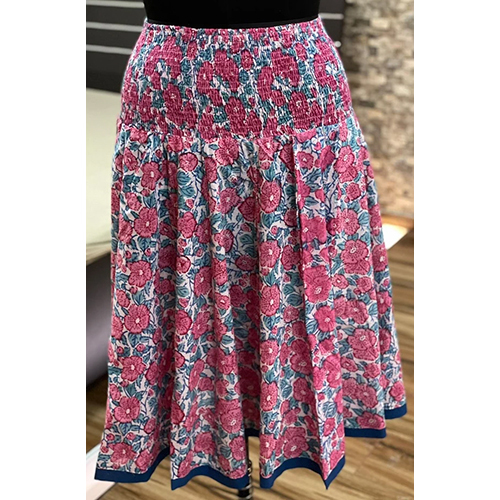 Hand Block Printed Skirt