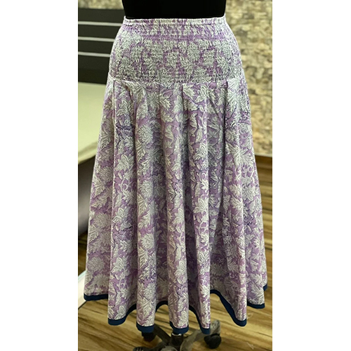 Block Print Skirt
