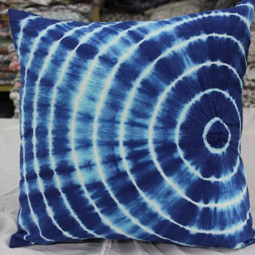 Shibori Tie N Dye Cushion Cover - Material: Cotton