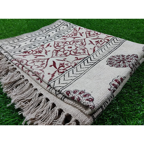 Designer Floral Print Carpet - Dimension (L*W*H): 4*6 Feet Foot (Ft)