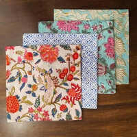 Block Printed Napkins - Color: Multicolor