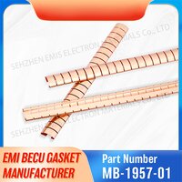 Arc Shaped Beryllium Copper Shrapnel - Color: Bright Finish