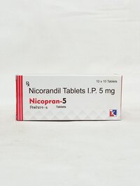 Nicorandil 5 mg tablets