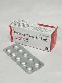 Nicorandil 5 mg tablets