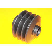 Epdm Bellow - 100.0mm Thick, 150.0mm Outer Diameter | Durable Black Dust Cover For Defense Industry Equipment Protection