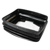 Epdm Bellow - 280mm Width, 374mm Length | Durable, Flexible, Weather Resistant, Black, Coated For Automotive Applications
