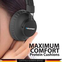 Blaupunkt BH41 Bluetooth Wireless Over Ear Headphone (Black)