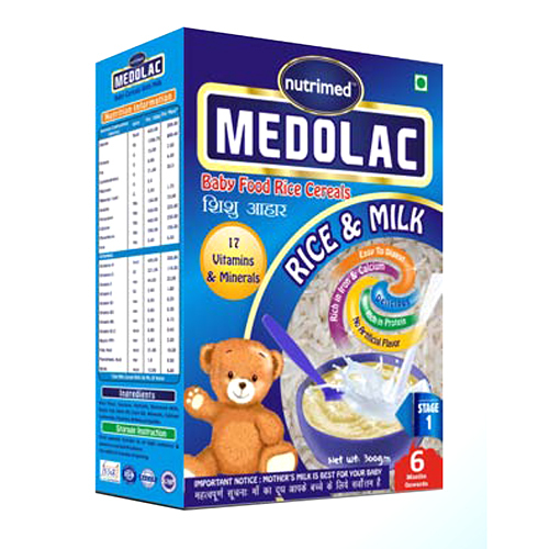 Medolac Rice And Milk Baby Food Cereals