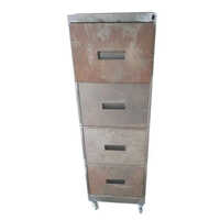 Metal Filing Cabinet 4 Drawers With Wheels - Assembly: No Assembly Required