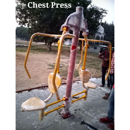 Mild Steel Chest Press Machine