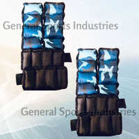 Adjustable Ankle Weights - Durable Design, 1kg To 5kg Weight Range | Manually Adjustable For Variety Of Exercises Including Lunges And Squats