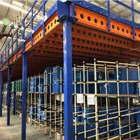 Industrial Mezzanine Floor - Mild Steel, Custom Sizes Available, Any Color | Waterproof, Easy To Install, Rectangular Shape