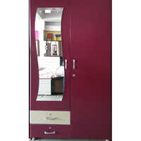 High Quality Metal Cupboard - Color: Maroon