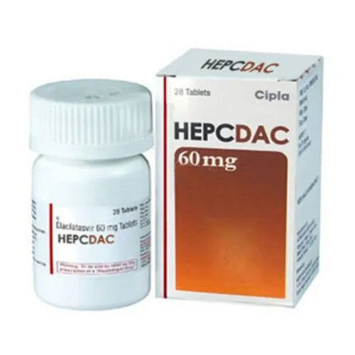 Daclatasvir 60 mg Hepcdac Tablets