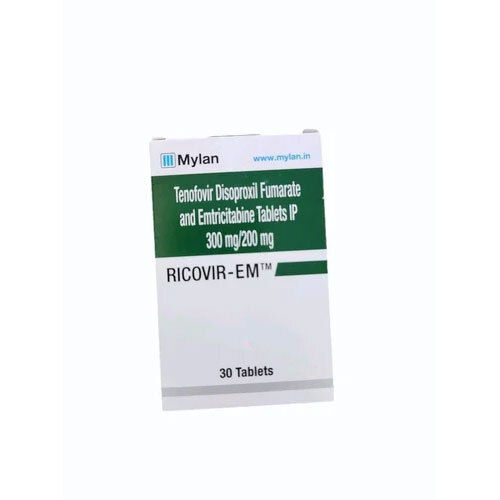 Ricovir Em 200 Mg 300 Mg Tablet