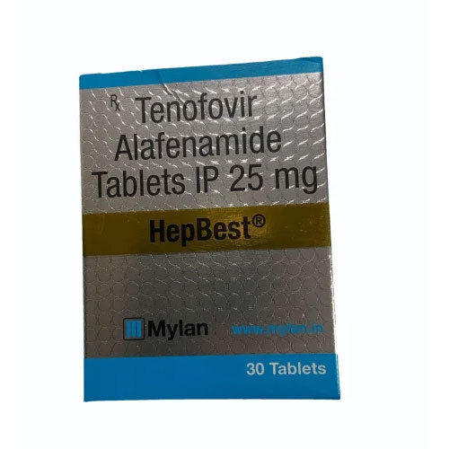 25 Mg Hepbest Tenofovir Alafenamide Tablet - Drug Type: General Medicines